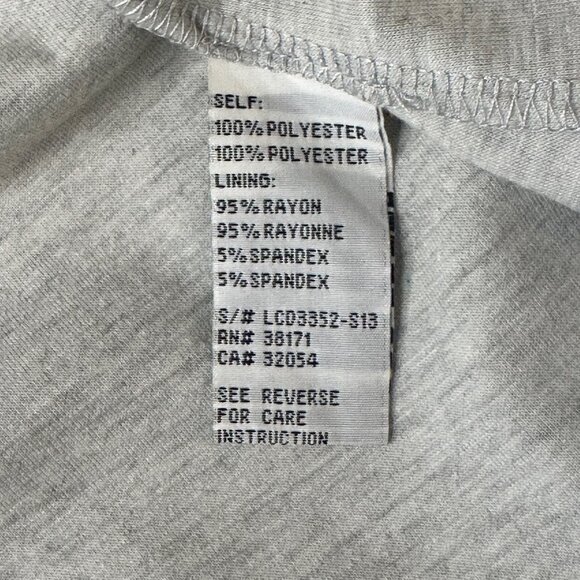 Lucca Couture High-Low Midi Racerback Dress, Black- Size Small - Picture 9 of 10